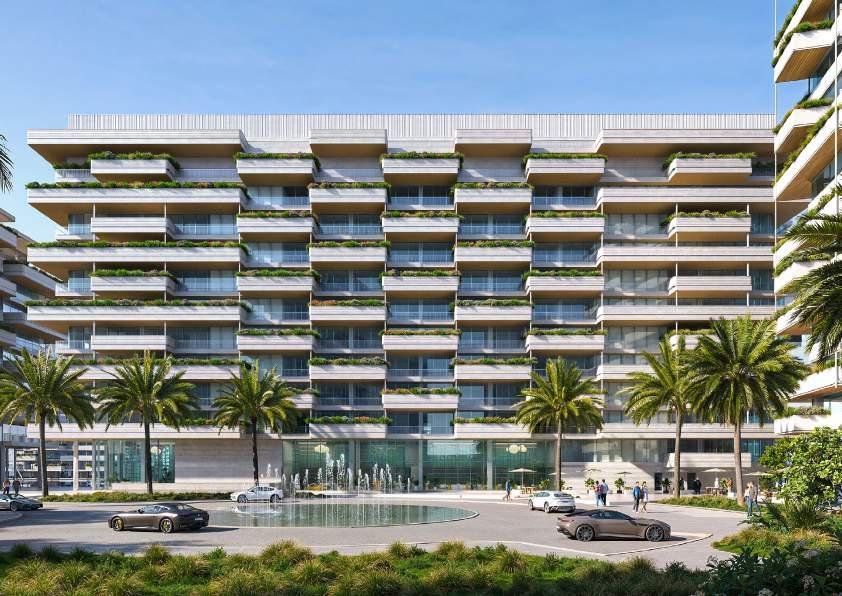 Juman At Luluat Al Raha waterfront residences with contemporary architecture and serene marina surroundings in Abu Dhabi